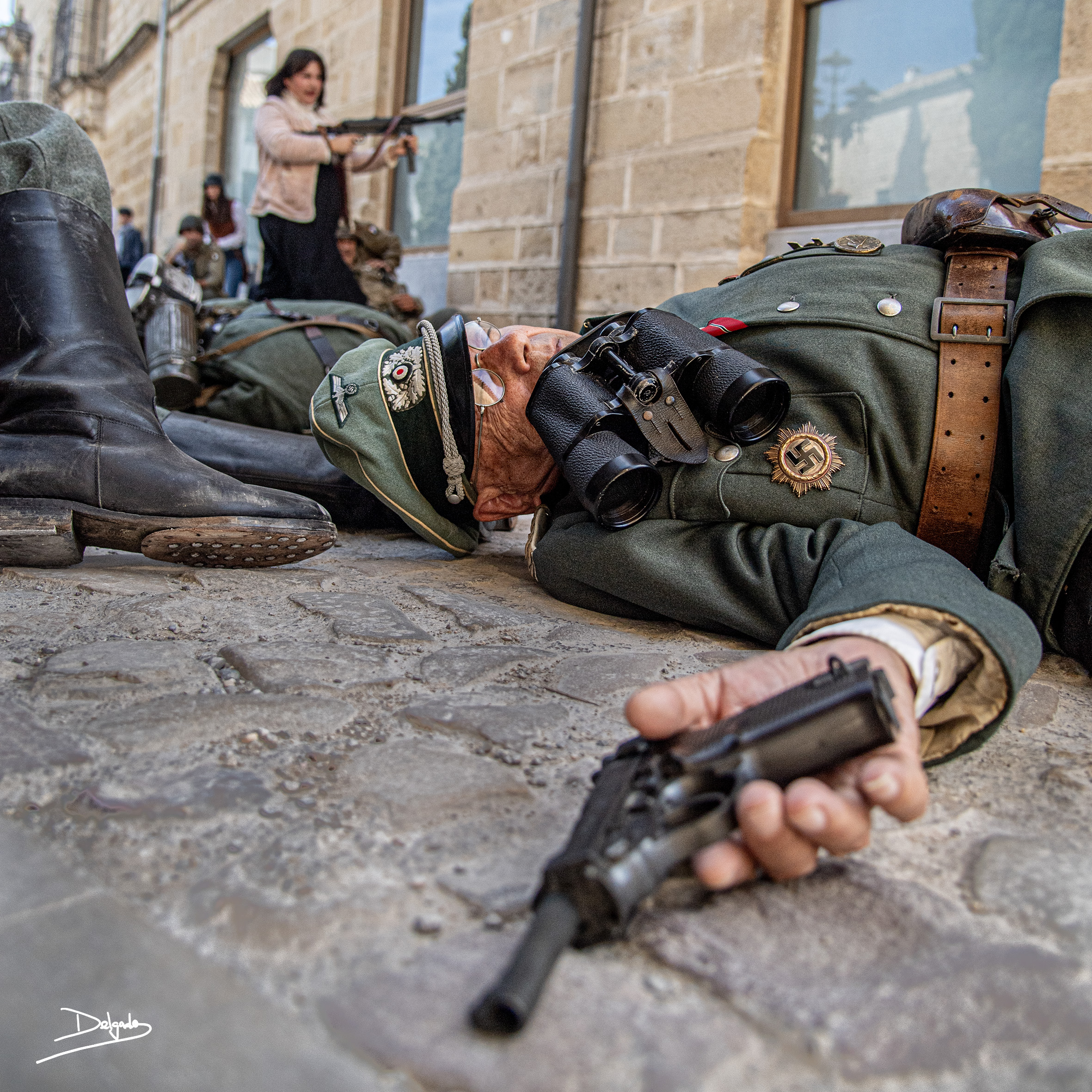 Fotogalería: El CINH convierte Úbeda en la Francia ocupada en la II Guerra Mundial