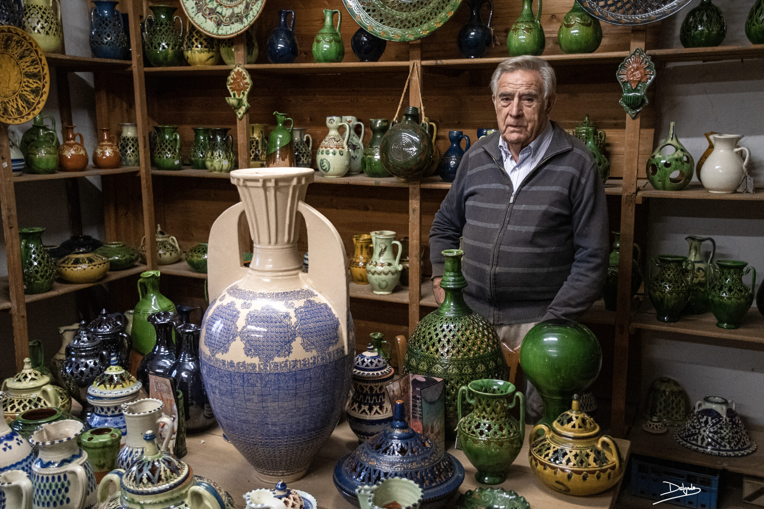 Foto del día: Melchor Tito, una vida inspirada en la cerámica ubetense