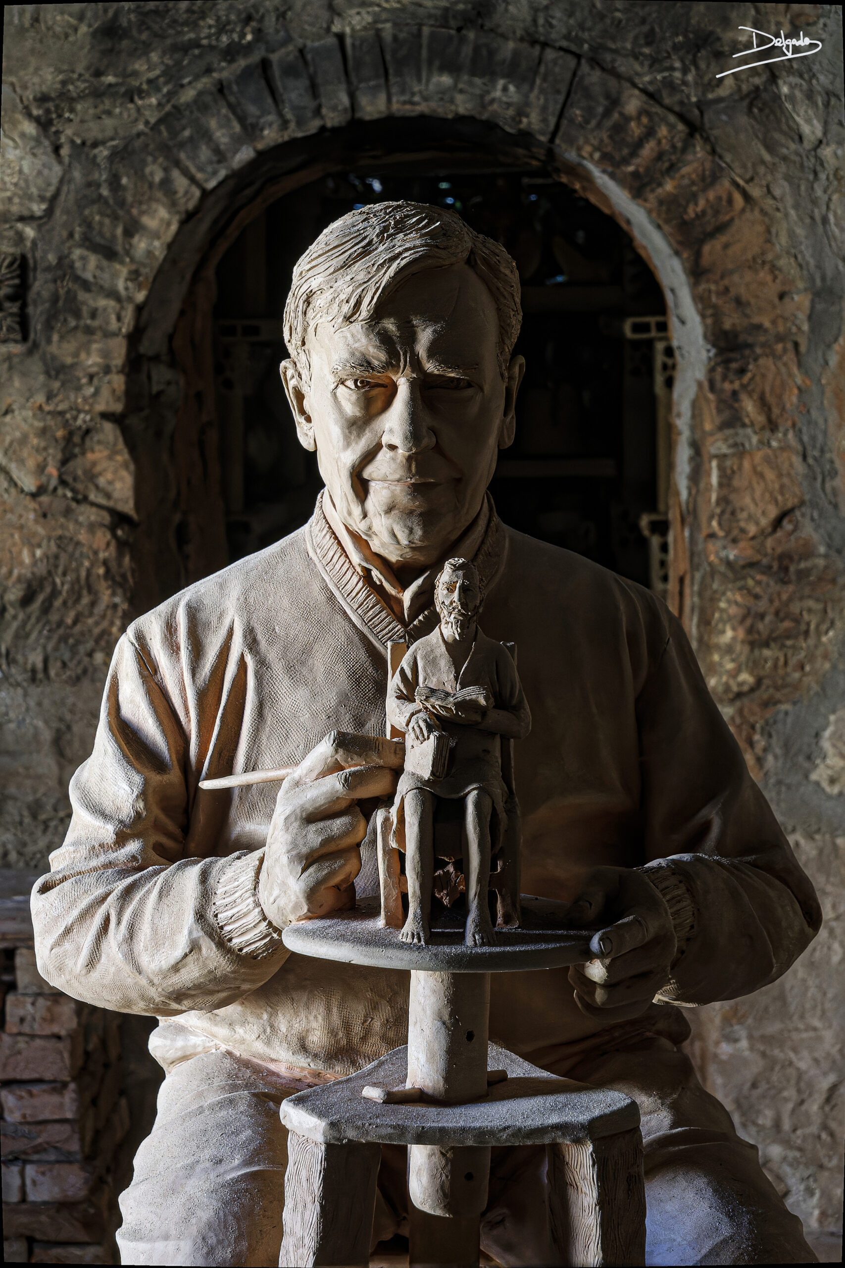 Foto del día: Retratos de barro que se hacen inmortales